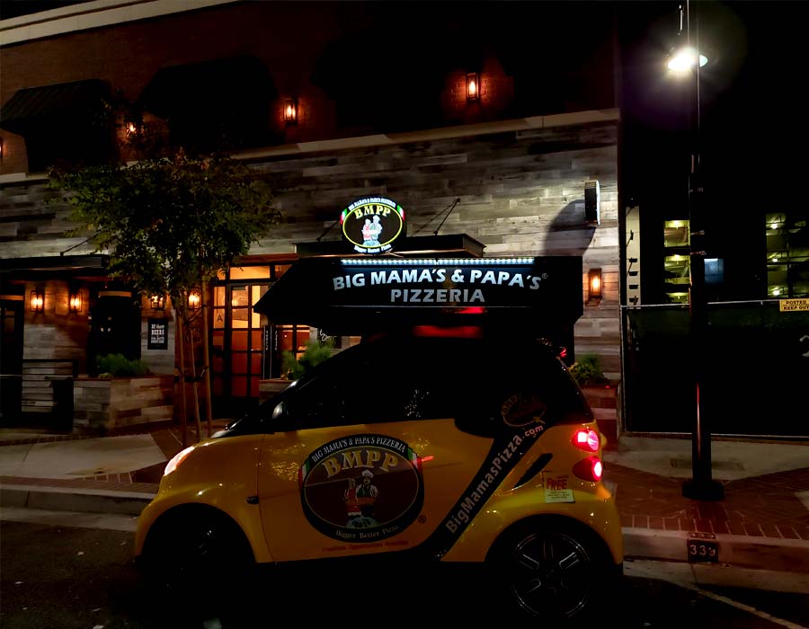 BMPP Delivery Vehicle Giant 54 Inch Pizza